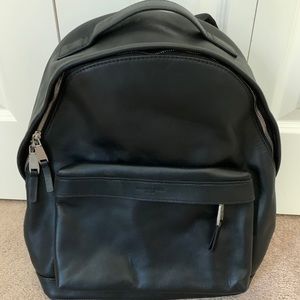 Michael Kors Black Leather Backpack
